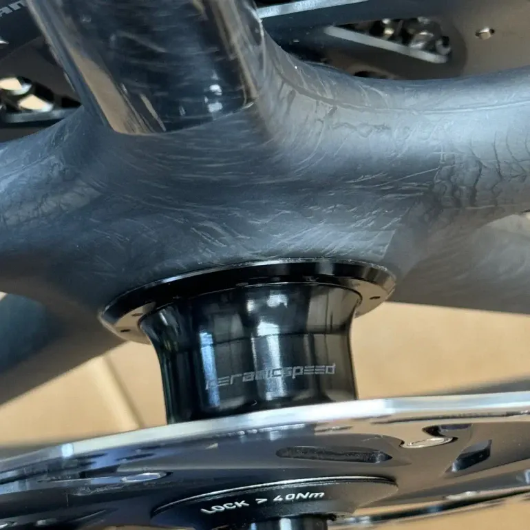 Used California Bicycle Factory O2 Disc 12-speed Shimano Ultegra Di2 - 2024 (54cm) 2024 Road & Gravel, Light Gray — image 14 of 18