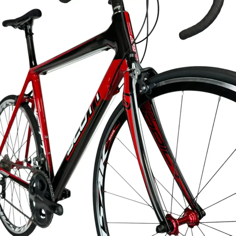 Used Scott Scott Addict R20 - 2009 (56cm) 2009 Road & Gravel, Red — image 8 of 8
