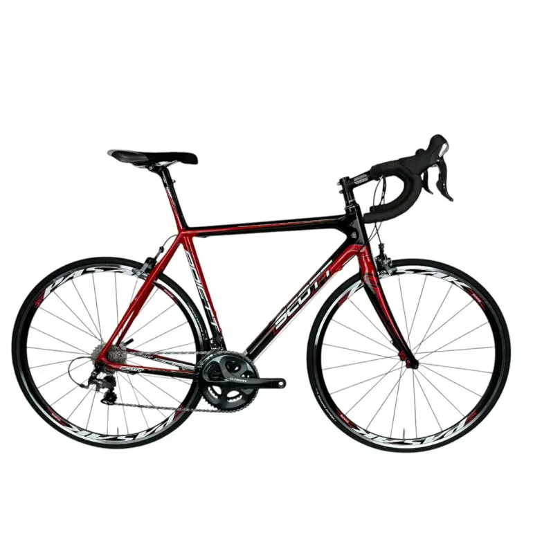 Used Scott Scott Addict R20 - 2009 (56cm) 2009 Road & Gravel, Red — image 1 of 8