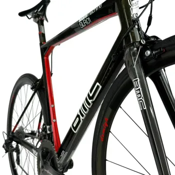 Used BMC Teammachine SLR01 Campagnolo Super Record 11-Speed 55cm 2014 Road & Gravel, Black — image 7 of 8
