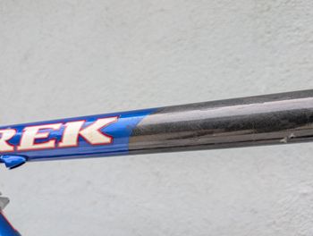 Used Trek 2002 Trek 5200 US Postal Team Edition Frameset 2002 Road & Gravel, Blue — image 8 of 10