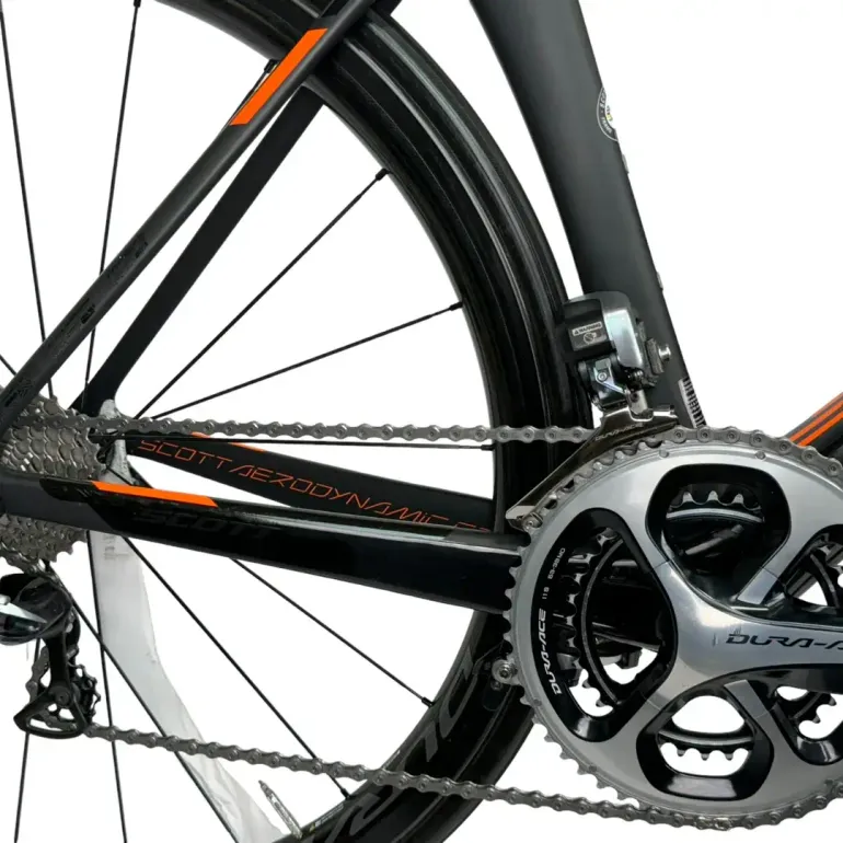Used Scott Scott Foil Premium Di2 Dura-Ace 11-Speed (58cm) MSRP:$12k 2016 Road & Gravel, Black — image 6 of 7