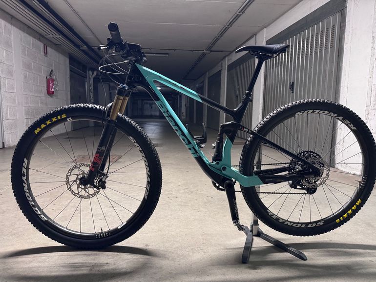 Used Bianchi Bianchi Methanol CV FS SRAM GX Eagle AXS 2022 Mountainbike, Green, 29 — image 2 of 6