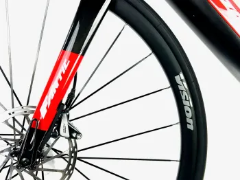 Used Fantic Fantic Passo Giau Road E-Bike 11-Speed SRAM Force 22 Pounds! Size: Large MSRP:$5,000 2019 Road & Gravel, Red — image 7 of 9