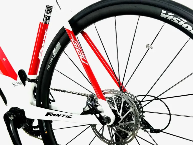 Used Fantic Fantic Passo Giau Road E-Bike 11-Speed SRAM Force 22 Pounds! Size: Large MSRP:$5,000 2019 Road & Gravel, Red — image 6 of 9