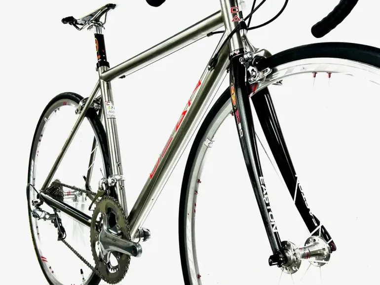 Used Dean El Diente, Shimano Dura-Ace Titanium Road Bike - 2003 (54cm) 2003 Road & Gravel, Light Gray — image 7 of 7
