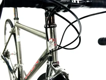 Used Dean El Diente, Shimano Dura-Ace Titanium Road Bike - 2003 (54cm) 2003 Road & Gravel, Light Gray — image 5 of 7