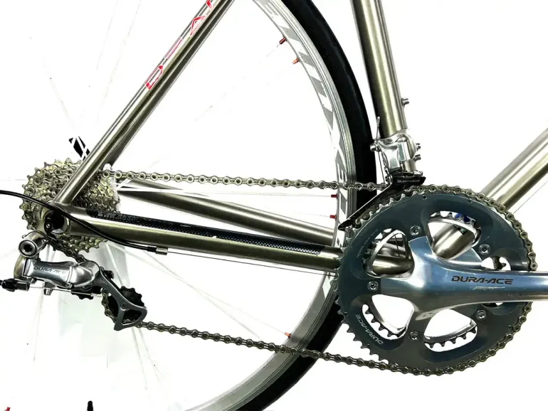 Used Dean El Diente, Shimano Dura-Ace Titanium Road Bike - 2003 (54cm) 2003 Road & Gravel, Light Gray — image 4 of 7