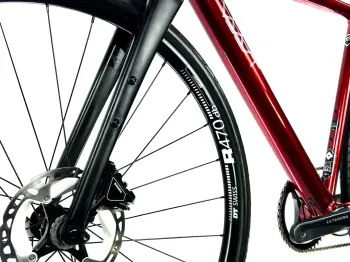 Used Vaast (Vaast A/1 Magnesium Hybrid / All Road Bike Flat Bar - 2023 XS (50cm) 2023 Road & Gravel, Red — image 6 of 9