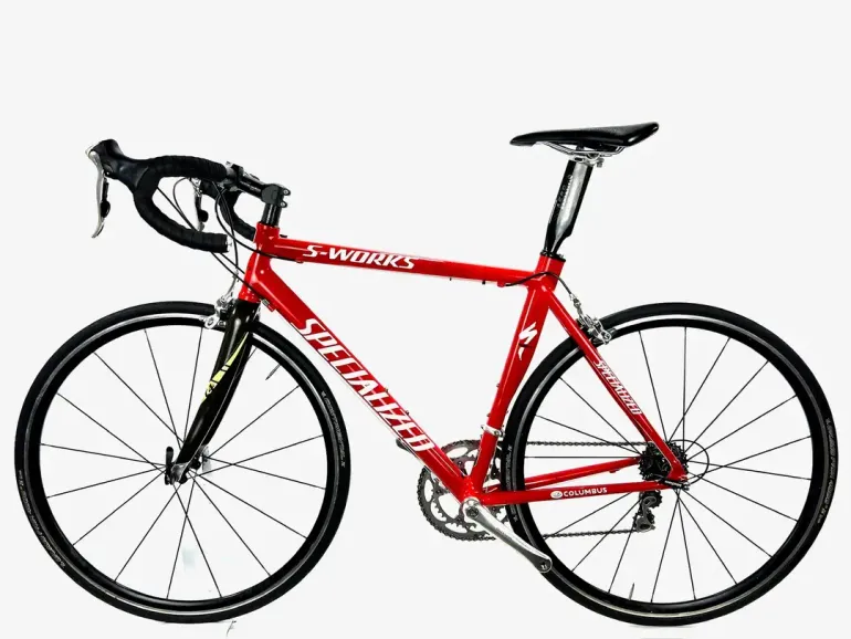 Used Specialized Specialized S-Works E5 - 2003  (56cm) 2003 Road & Gravel, Red — image 2 of 7
