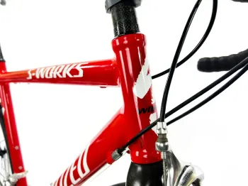 Used Specialized Specialized S-Works E5 - 2003  (56cm) 2003 Road & Gravel, Red — image 4 of 7