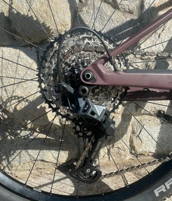 Used Canyon Lux Trail CF 6 2023 2023 Mountainbike, Red, 29 — image 3 of 6