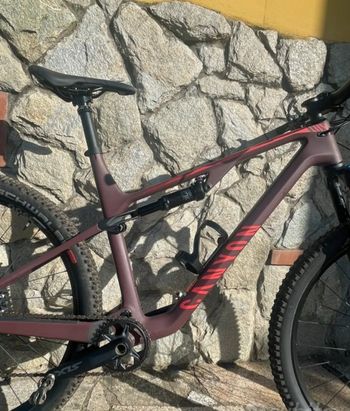 Used Canyon Lux Trail CF 6 2023 2023 Mountainbike, Red, 29 — image 4 of 6