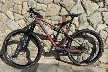 Used Canyon Lux Trail CF 6 2023 2023 Mountainbike, Red, 29 — image 2 of 6