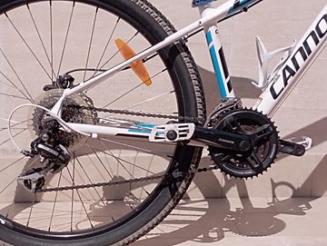 Used Cannondale Trail 6 27.5 2021 Mountainbike, White — image 3 of 6