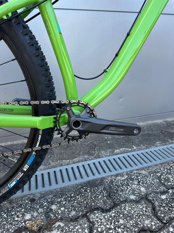 Gebrauchtes Kona Honzo Shimano Deore XT 2025 Mountainbike, Grün — Bild 5 von 6