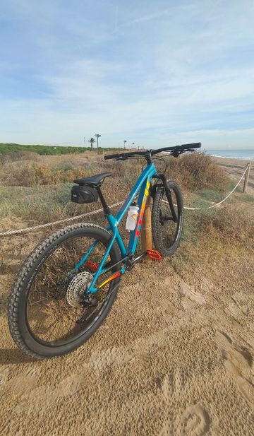 Gebrauchtes Trek Roscoe 7 2022 2022 Mountainbike, Blau — Bild 3 von 8