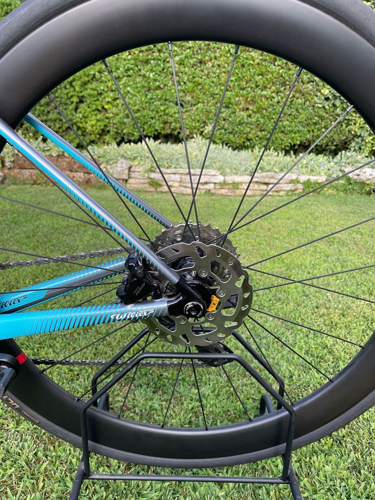 Used Wilier 0 SL SHIMANO 105 Di2 2024 2024 Road & Gravel, Light Gray — image 9 of 9
