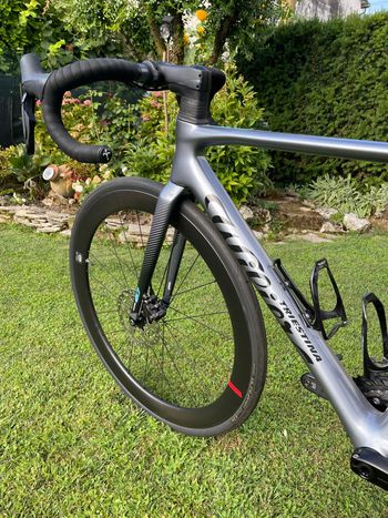 Used Wilier 0 SL SHIMANO 105 Di2 2024 2024 Road & Gravel, Light Gray — image 5 of 9