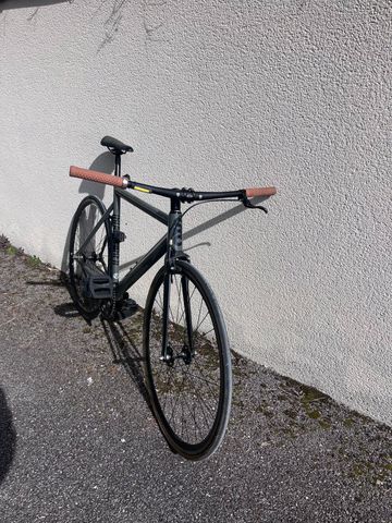Gebrauchtes State Bicycle Co. 6061 Black Label Single Speed / Fixed Gear 2022 Road & Gravel, Grün — Bild 2 von 4
