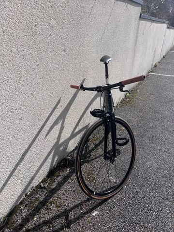 Gebrauchtes State Bicycle Co. 6061 Black Label Single Speed / Fixed Gear 2022 Road & Gravel, Grün — Bild 3 von 4