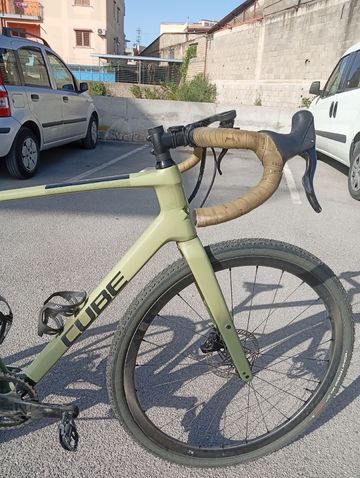 Gebrauchtes CUBE Nuroad Campagnolo Ekar 2024 Road & Gravel, Grün — Bild 5 von 7