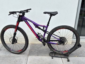 Cannondale Habit Carbon SE 2017 2017 Mountainbike usato, Viola — immagine 2 di 3