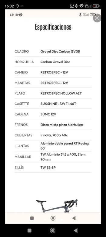 Tweedehands Lobito GV08 2024 Road & Gravel — afbeelding 15 van 17