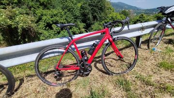 Used Trek Domane SL 6 Pro 2017 2017 Road & Gravel, Red — image 2 of 4