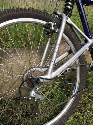 Gebrauchtes Cannondale Delta V 2000 1993 1993 Mountainbike, Blau, 26 — Bild 9 von 20