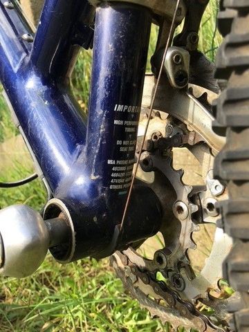 Gebrauchtes Cannondale Delta V 2000 1993 1993 Mountainbike, Blau, 26 — Bild 17 von 20