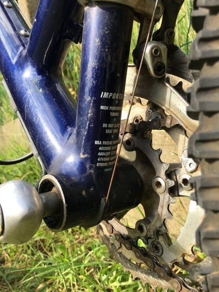 Used Cannondale Delta V 2000 1993 1993 Mountainbike, Blue, 26 — image 16 of 20