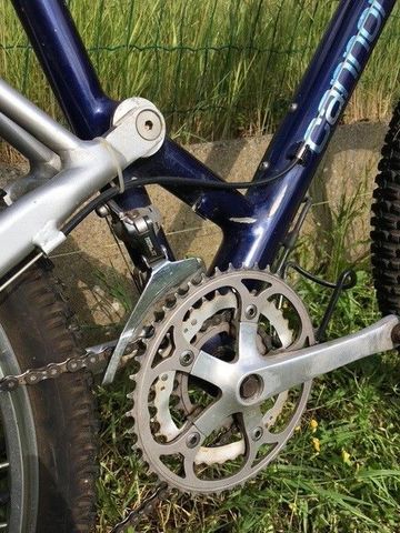 Gebrauchtes Cannondale Delta V 2000 1993 1993 Mountainbike, Blau, 26 — Bild 8 von 20