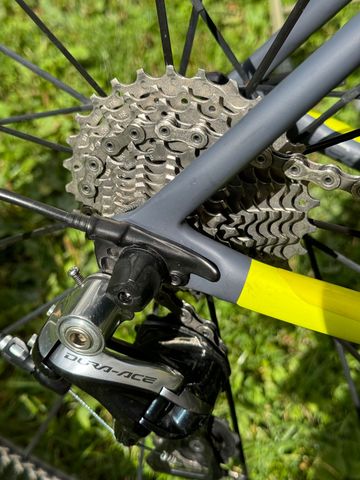 Cannondale Supersix Shimano Dura Ace 2018 Road & Gravel usato, Grigio chiaro — immagine 8 di 15