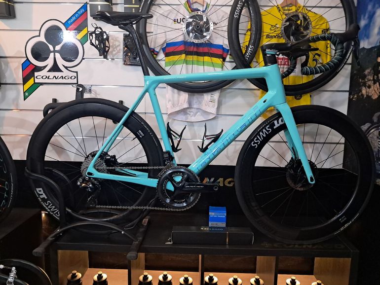 自転車本体 BIANCHI SPECIALISSIMA 2016 lotto jumbo Bianchi Specialissima CV Lotto Jumbo Taille 53 - Usato – Cicli