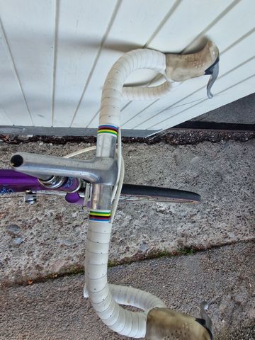 Rossin Road Shimano Exage 1990 Road & Gravel usato, Viola — immagine 8 di 10
