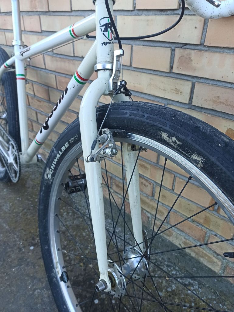 Used Rossin MARATHON 2018 Road & Gravel, White — image 4 of 5