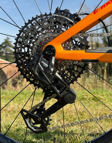 Ghost E-Riot SRAM GX Eagle AXS 2025 Mountainbike usato, Arancione — immagine 5 di 5