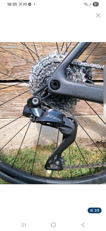 Used Scott Addict Shimano 105 2025 Road & Gravel, Light Gray — image 2 of 3