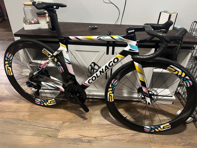 Used Colnago 2024 World Championship Frameset Frameset 2024 Road & Gravel, Black — image 2 of 4