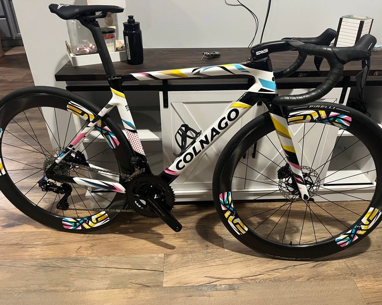 Used Colnago 2024 World Championship Frameset Frameset 2024 Road & Gravel, Black — image 1 of 4