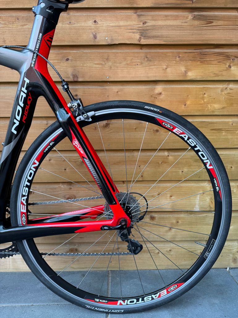 Used Ridley Ridley Noah Voll Carbon, Shimano Ultegra, Grosse 70 2017 Road & Gravel, Black — image 8 of 21