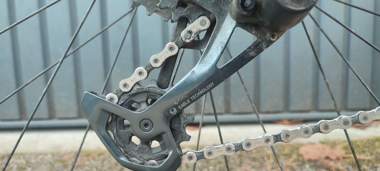 Used Peugeot M01 29fs 2021 2021 Mountainbike, Light Gray, 29 — image 10 of 22