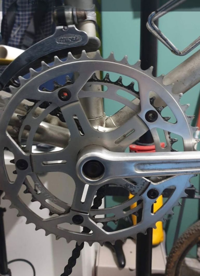 Used Aquila Super Record 1970 Road & Gravel, Light Gray — image 4 of 5