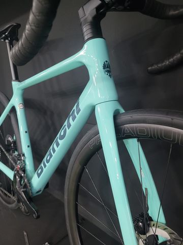 Gebrauchtes Bianchi ICR VELOMAN PALADIUM 2025 Road & Gravel, Grün — Bild 6 von 7