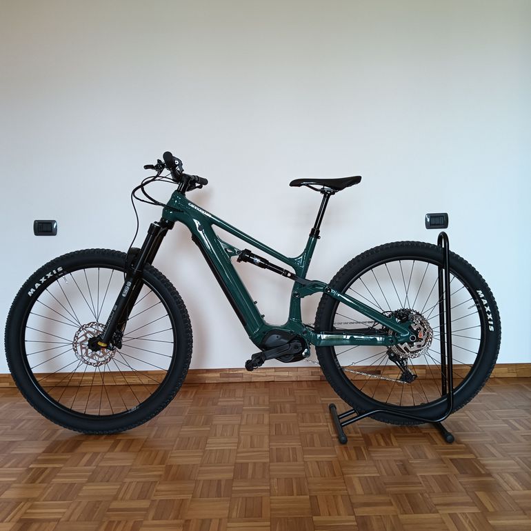 Full Suspension Cannondale Habit Carbon Emerald Cannondale