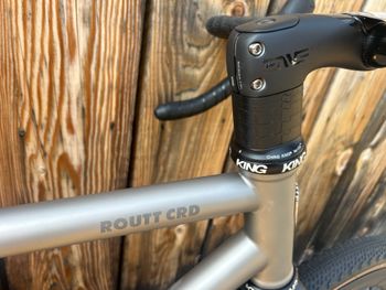 Used Moots Routt CRD RED XPLR 2024 2024 Road & Gravel, Light Gray — image 8 of 10