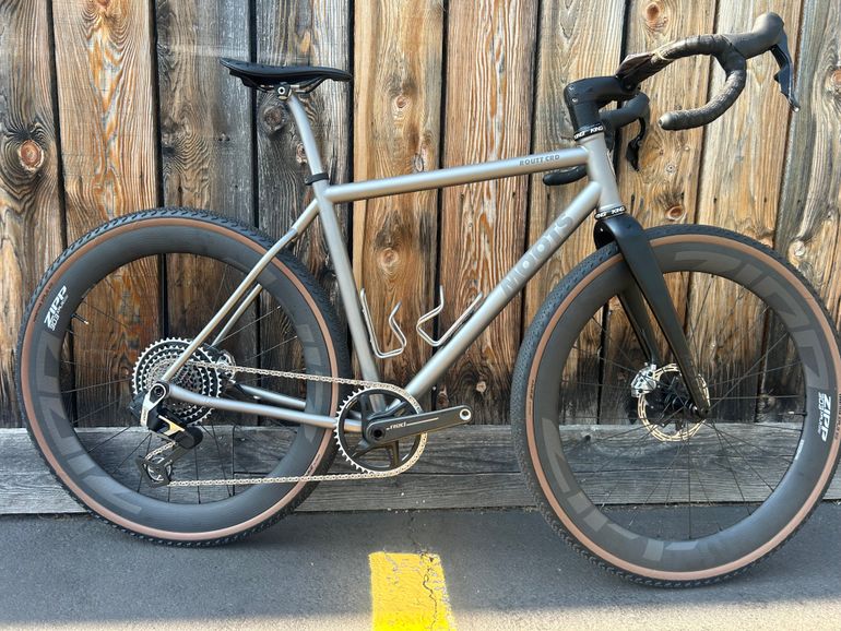 Used Moots Routt CRD RED XPLR 2024 2024 Road & Gravel, Light Gray — image 1 of 10