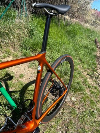 Used Giant TCR Advanced Disc 1 Pro Compact 2022 2022 Road & Gravel, Orange — image 4 of 4