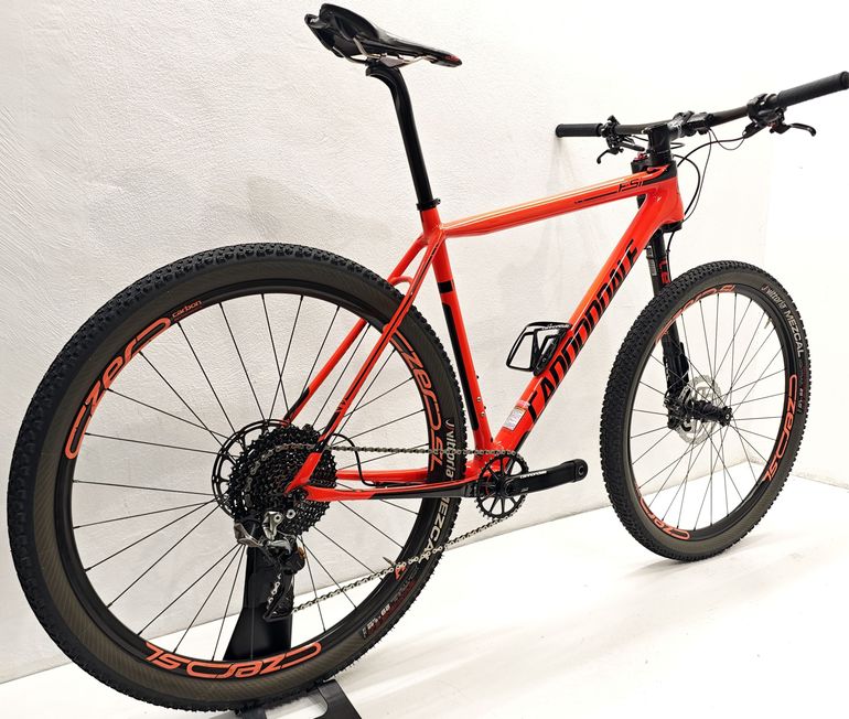 Used Cannondale F-Si Black Inc. 2017 2017 Mountainbike, Red, 27.5 — image 6 of 12
